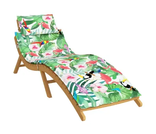 Päevitustooli Padi, Mitmevärviline, Oxford Kangas