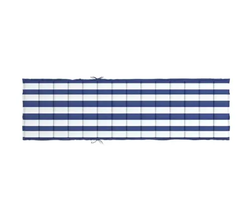 Saulės Gulto Čiužinukas, Mėlynas Ir Baltas, Audinys, Dryžuotas