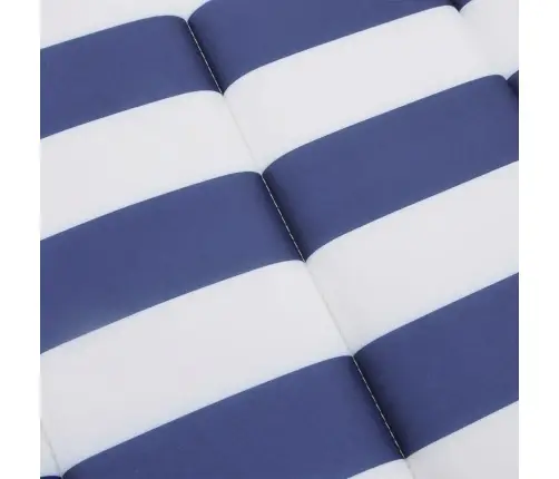 Saulės Gulto Čiužinukas, Mėlynas Ir Baltas, Audinys, Dryžuotas