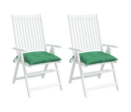 Tooli Istmepadjad 2 Tk, Roheline, 40 X 40 X 7 Cm Kangas