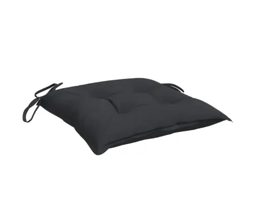 Tooli Istmepadjad 6 Tk, Must, 40 X 40 X 7 Cm Kangas