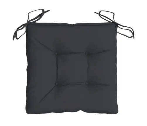 Tooli Istmepadjad 6 Tk, Must, 40 X 40 X 7 Cm Kangas