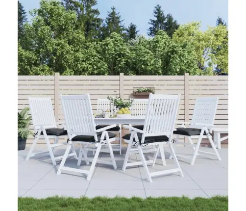 Tooli Istmepadjad 6 Tk, Must, 40 X 40 X 7 Cm Kangas