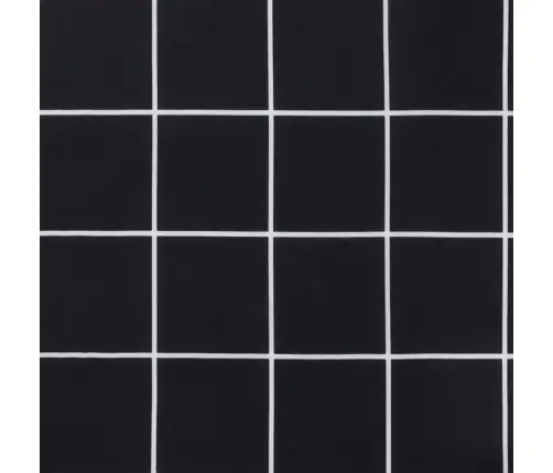 Krēslu Matrači, 2 Gab., 40X40X7 Cm, Audums, Melni Četrstūri Vidaxl