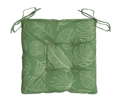 Toolipadjad 2 Tk, Lehemuster, 40 X 40 X 7 cm Kangas