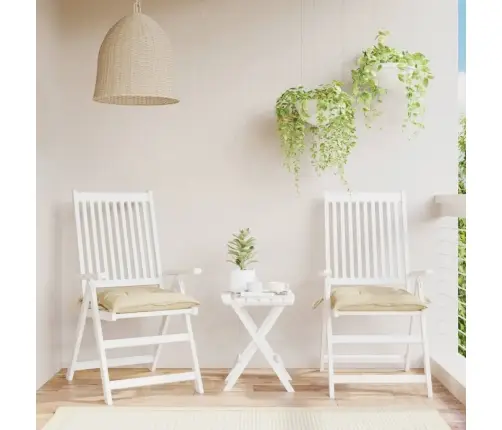 Palešu Matrači, 2 Gab., Bēši, 50X50X7 Cm, Audums Vidaxl