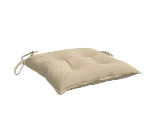 Istmepadjad Euroalusele 4 Tk, Beež, 50X50X7 cm Oxford Kangas