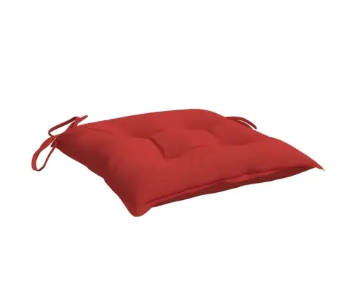 Palečių Pagalvėlės, 6Vnt., Raudonos, 50X50X7cm Audinys