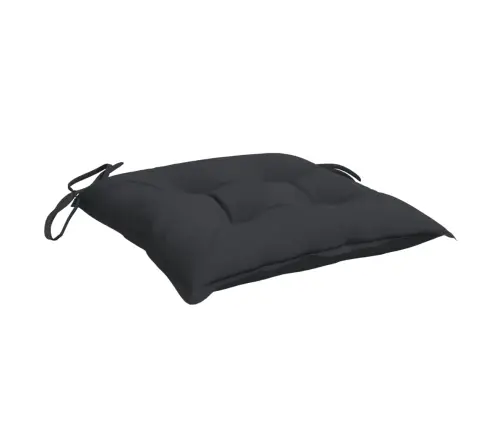 Palešu Matrači, 2 Gab., Melni, 50X50X7 Cm, Audums Vidaxl