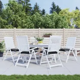 Palešu Matrači, 6 Gab., Melni, 50X50X7 Cm, Audums Vidaxl