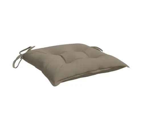 Palešu Matrači, 4 Gab., Pelēkbrūni, 50X50X7 Cm, Audums Vidaxl