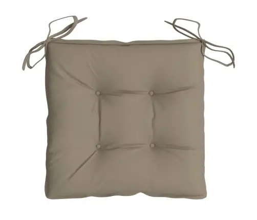 Palešu Matrači, 4 Gab., Pelēkbrūni, 50X50X7 Cm, Audums Vidaxl