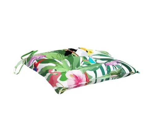 Toolipadjad 4 Tk, Mitmevärviline, 50 X 50 X 7 cm Kangas