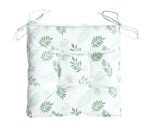 Toolipadjad 4 Tk, Lehemuster, 50 X 50 X 7 cm Kangas