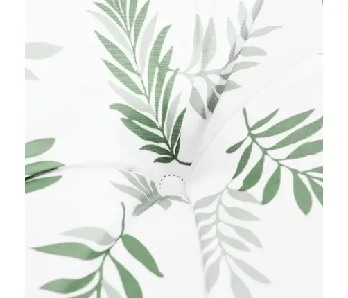 Toolipadjad 4 Tk, Lehemuster, 50 X 50 X 7 cm Kangas