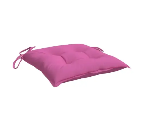 Krēslu Spilveni, 6 Gab., Rozā, 50X50X7 Cm, Oksforda Audums Vidaxl