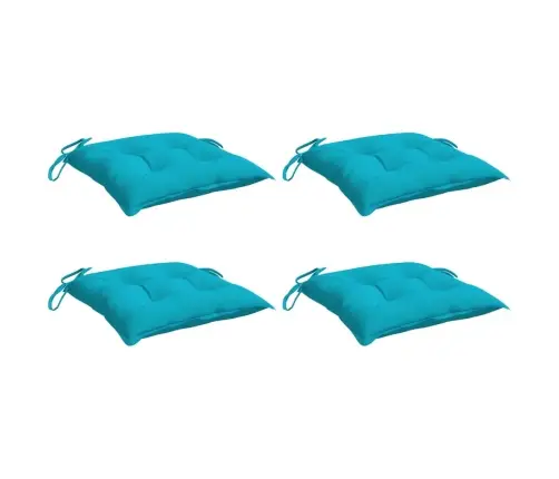 Krēslu Spilveni, 4 Gab., Zili, 50X50X7 Cm, Oksforda Audums Vidaxl