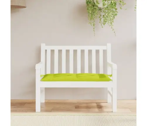 Dārza Sola Matracis, 100X50X7 Cm, Audums, Spilgti Zaļš Vidaxl