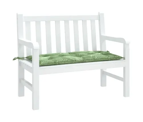 Sodo Suoliuko Pagalvėlė, 100X50X7cm Audinys, Su Lapais