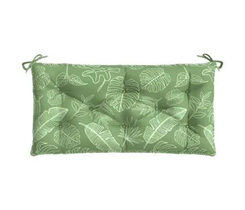 Sodo Suoliuko Pagalvėlė, 100X50X7cm Audinys, Su Lapais