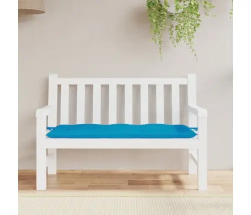 Sodo Suoliuko Pagalvėlė, Šviesiai Mėlyna, 120X50X7cm Audinys