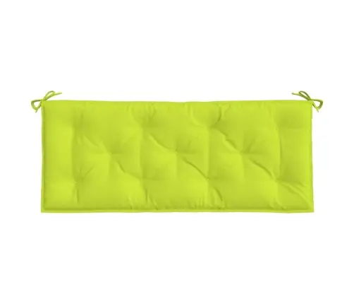 Dārza Sola Matracis, 120X50X7 Cm, Audums, Spilgti Zaļš Vidaxl