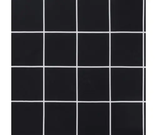 Aiapingi Istmepadi, Must Ruudumuster, 120 X 50 X 7 cm Kangas