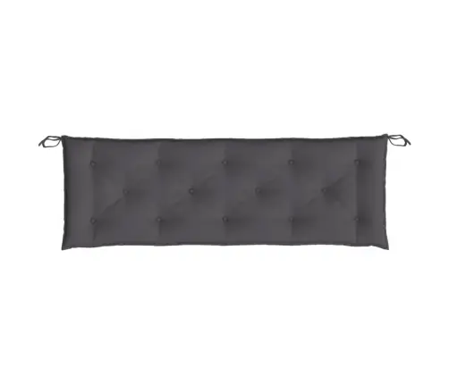 Sodo Suoliuko Pagalvėlė, Antracito Spalvos, 150X50X7cm Audinys