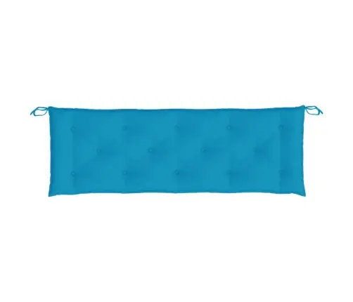 Sodo Suoliuko Pagalvėlė, Šviesiai Mėlyna, 150X50X7cm Audinys