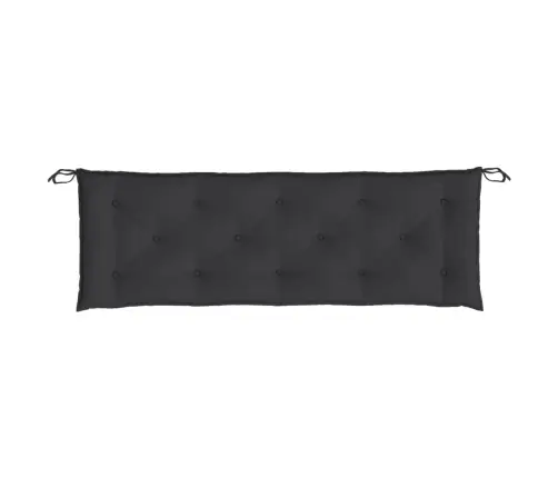 Sodo Suoliuko Pagalvėlė, Juodos Spalvos, 150X50X7cm Audinys