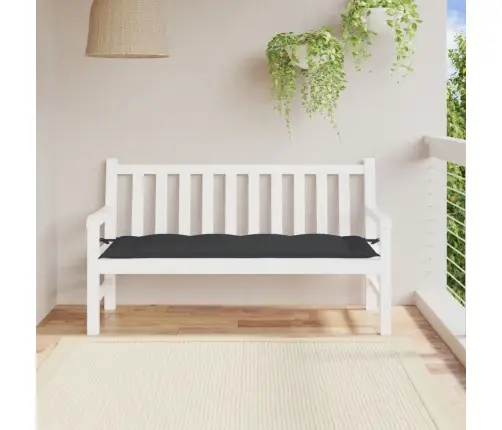 Sodo Suoliuko Pagalvėlė, Juodos Spalvos, 150X50X7cm Audinys