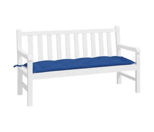 Dārza Sola Matracis, 150X50X7 Cm, Audums, Koši Zils Vidaxl