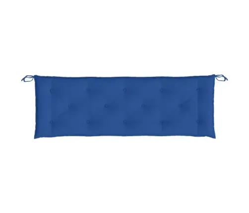 Dārza Sola Matracis, 150X50X7 Cm, Audums, Koši Zils Vidaxl