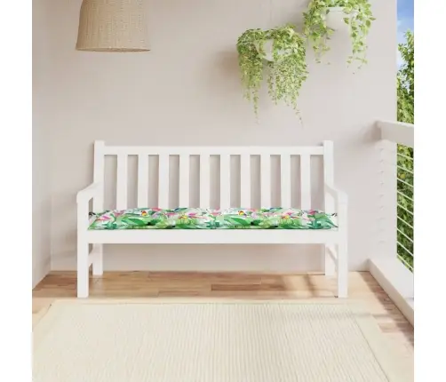 Dārza Sola Matracis, 150X50X7 Cm, Krāsains Oksforda Audums Vidaxl