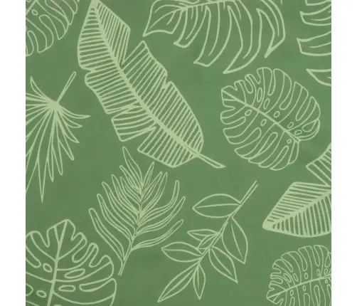 Sodo Suoliuko Pagalvėlė, 150X50X7cm Audinys, Su Lapais