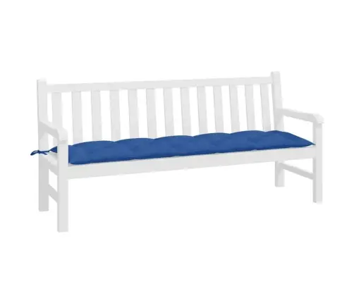 Dārza Sola Matracis, 180X50X7 Cm, Audums, Koši Zils Vidaxl