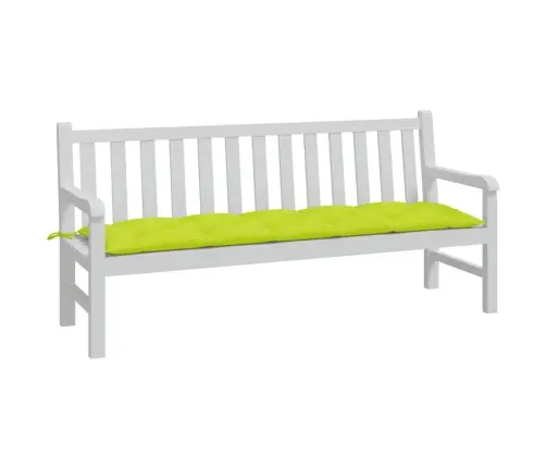 Dārza Sola Matracis, 180X50X7 Cm, Audums, Spilgti Zaļš Vidaxl