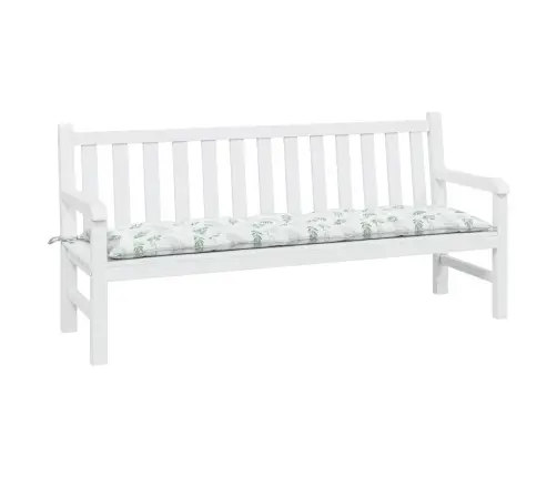 Sodo Suoliuko Pagalvėlė, 180X50X7cm Audinys, Su Lapais