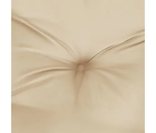 Dārza Sola Matracis, 200X50X7 Cm, Audums, Bēšs Vidaxl