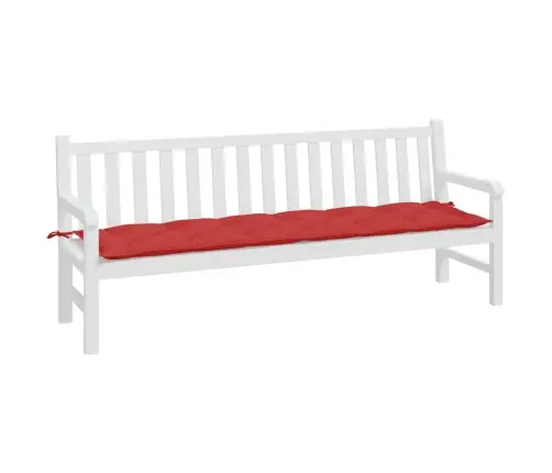 Sodo Suoliuko Pagalvėlė, Raudonos Spalvos, 200X50X7cm Audinys