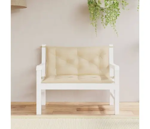 Aiapingi Istmepadjad 2 Tk, Beež, 100X50X7 cm Oxford-Kangas