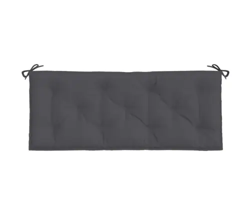 Dārza Sola Matrači, 2 Gab., 120X50X7Cm, Oksforda Audums, Pelēki Vidaxl