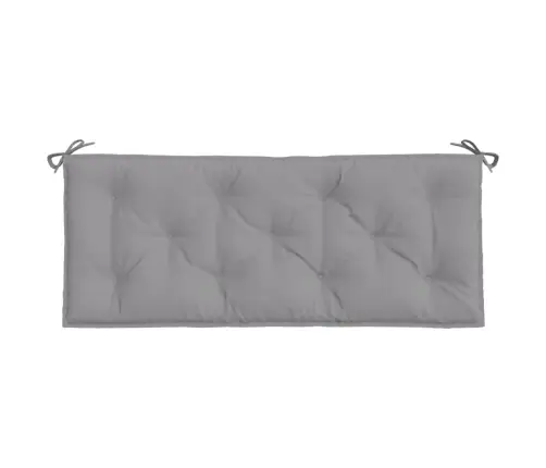 Dārza Sola Matrači, 2 Gab., 120X50X7Cm, Oksforda Audums, Pelēki Vidaxl