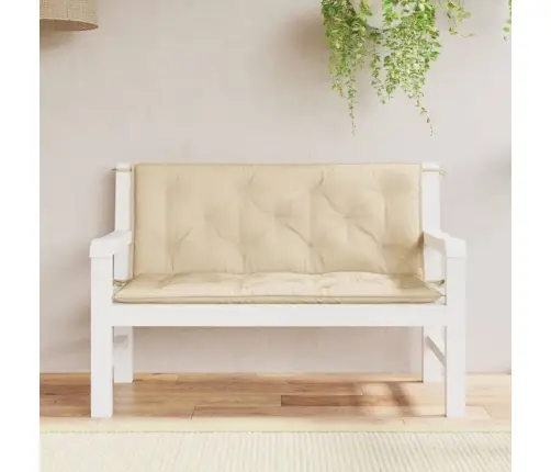 Aiapingi Istmepadjad 2 Tk, Beež, 120X50X7 cm Oxford-Kangas