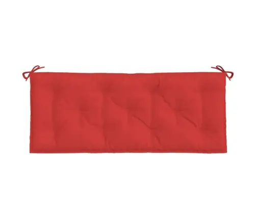 Dārza Sola Matrači, 2Gab., 120X50X7Cm, Oksforda Audums, Sarkani Vidaxl