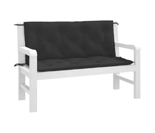 Aiapingi Istmepadjad 2 Tk, Must, 120X50X7 cm Oxford-Kangas