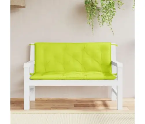 Dārza Sola Matrači, 2 Gab., 120X50X7Cm, Oksforda Audums, Zaļi Vidaxl