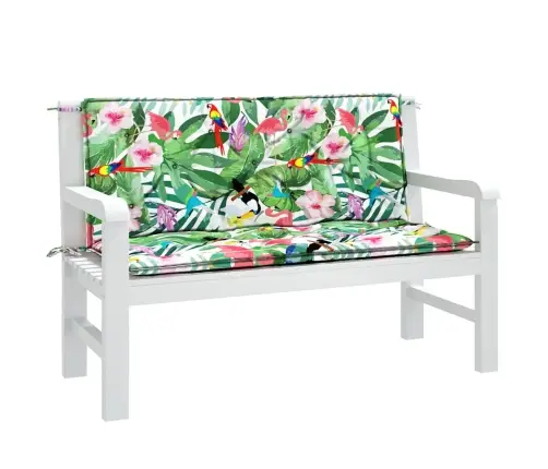 Dārza Sola Matrači, 2 Gab., 120X50X7 Cm, Audums, Daudzkrāsains Vidaxl