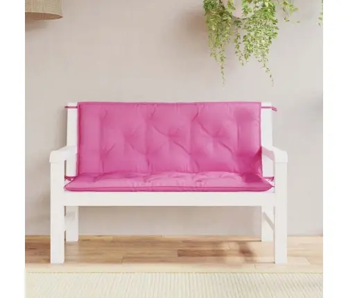 Suoliuko Pagalvėlės, 2Vnt., Rožinės, 120X50X7cm Audinys