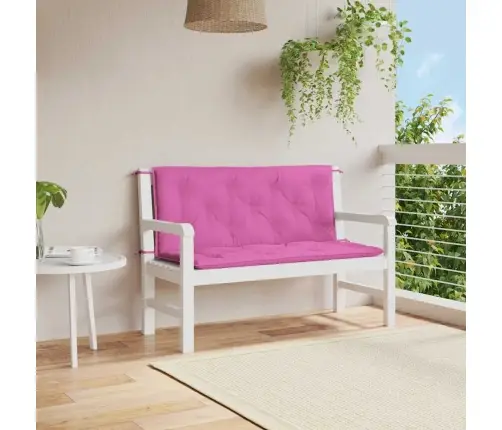 Suoliuko Pagalvėlės, 2Vnt., Rožinės, 120X50X7cm Audinys